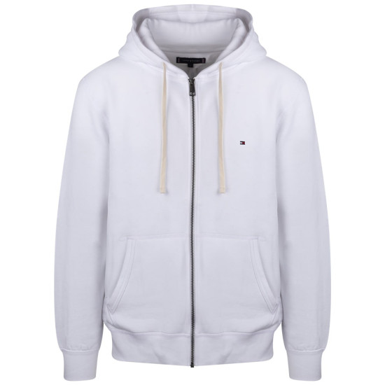 Tommy Hilfiger Λευκή Ζακέτα Hoodie - MW0MW37234