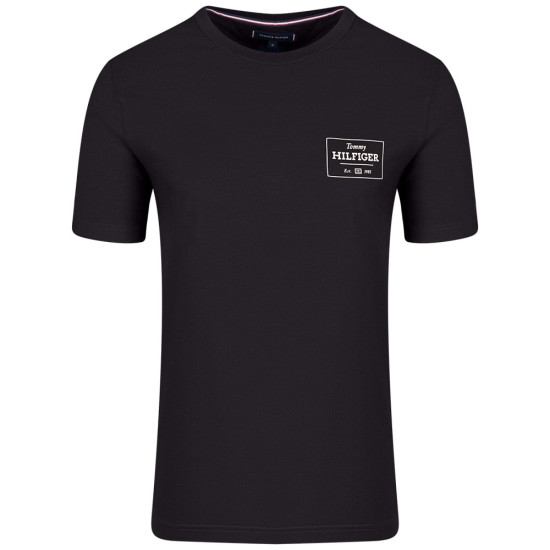 Tommy Hilfiger Μαύρο T-shirt C Neck - MW0MW37454