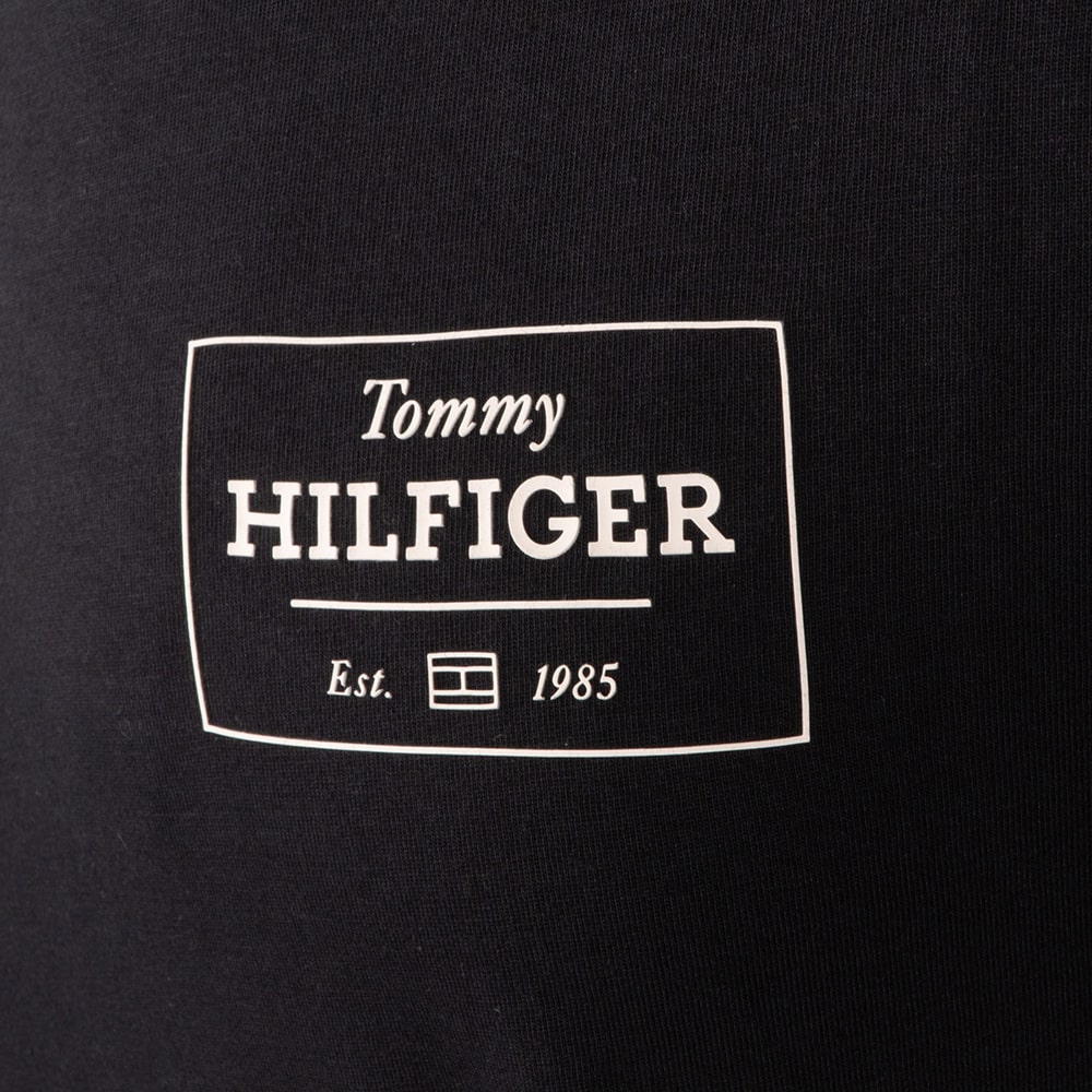 Tommy Hilfiger Μαύρο T-shirt C Neck - MW0MW37454