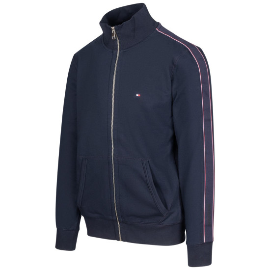 Tommy Hilfiger Μπλε Ζακέτα High Neck - MW0MW37468