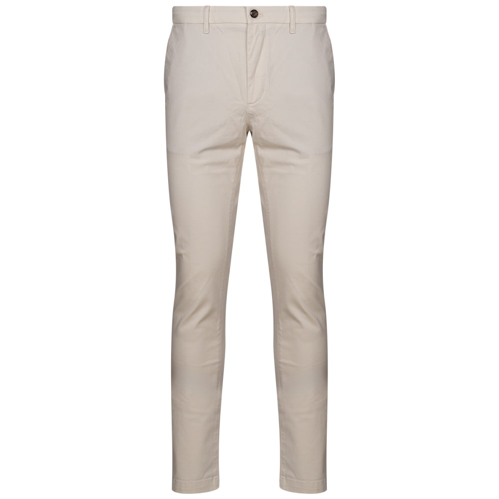 Tommy Hilfiger Εκρού Παντελόνι Chino - MW0MW37714