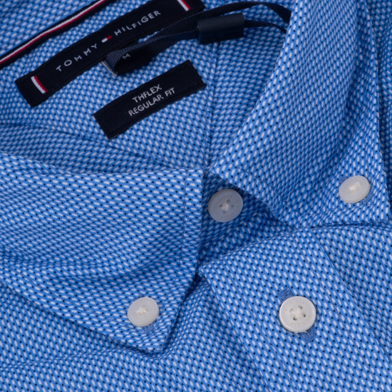Tommy Jeans Μπλε Πουκάμισο Button Down - MW0MW38140
