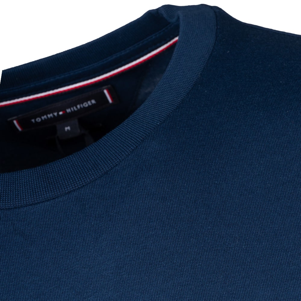 Tommy Hilfiger Μπλε T-shirt C Neck - MW0MW38615