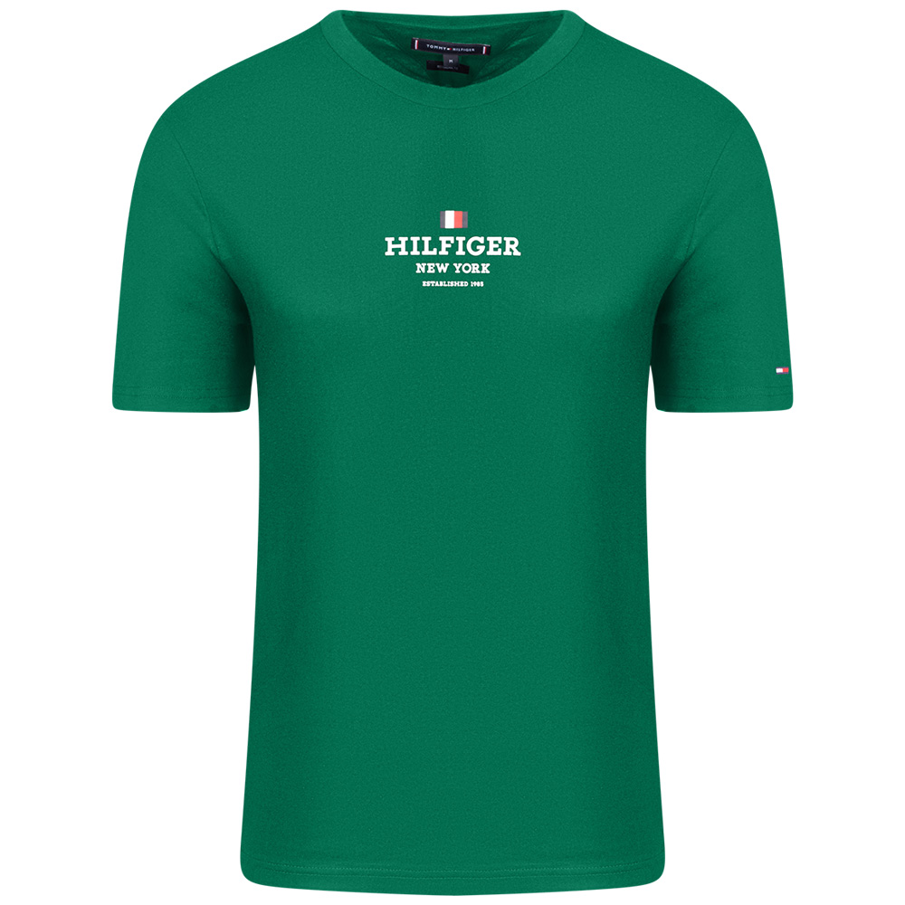 Tommy Hilfiger Πράσινο T-shirt C Neck - MW0MW38980