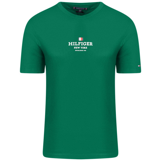 Tommy Hilfiger Πράσινο T-shirt C Neck - MW0MW38980