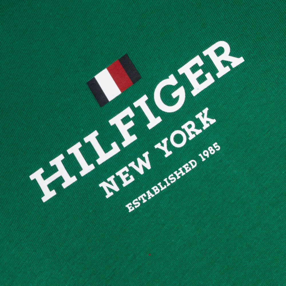 Tommy Hilfiger Πράσινο T-shirt C Neck - MW0MW38980