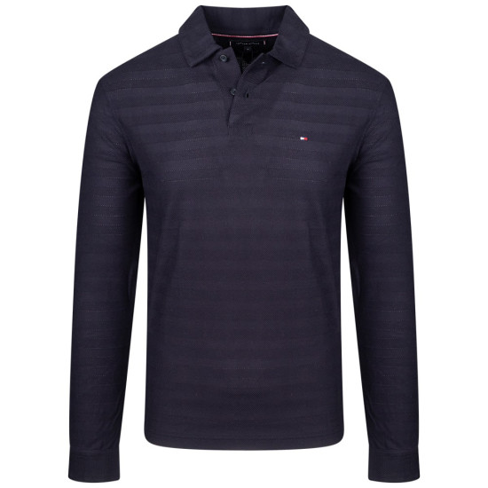Tommy Hilfiger Μπλε Μακρυμάνικο polo - MW0MW40292