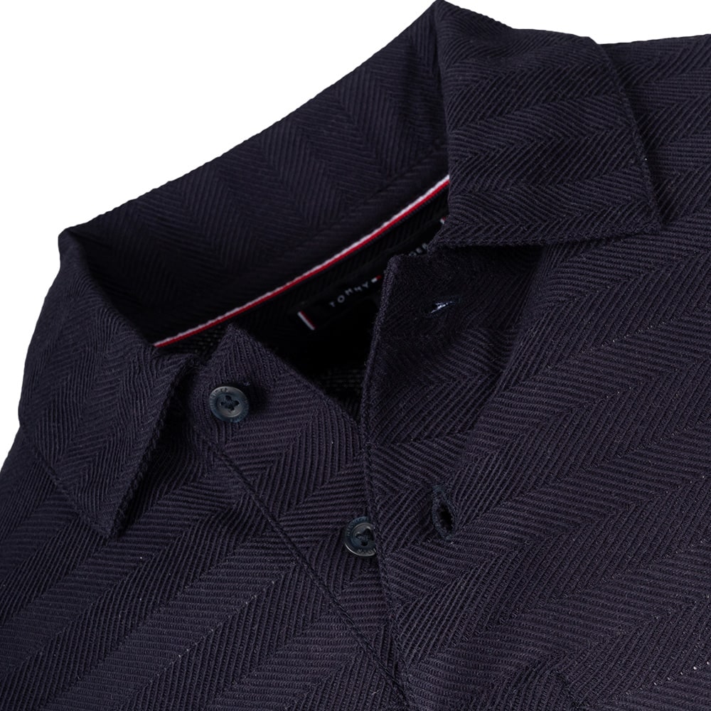 Tommy Hilfiger Μπλε Μακρυμάνικο polo - MW0MW40292