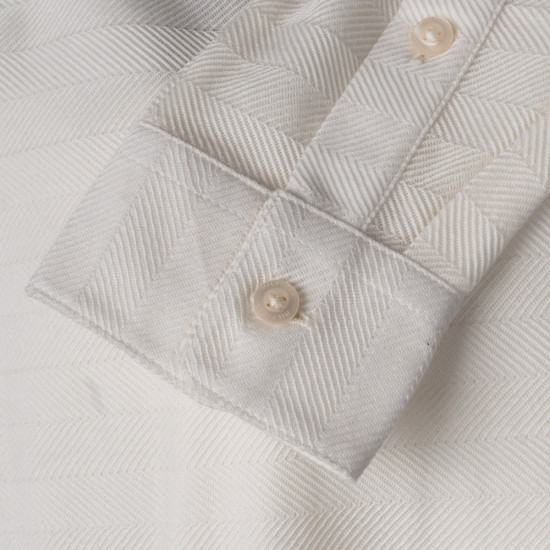 Tommy Hilfiger Εκρού Μακρυμάνικο polo - MW0MW40292