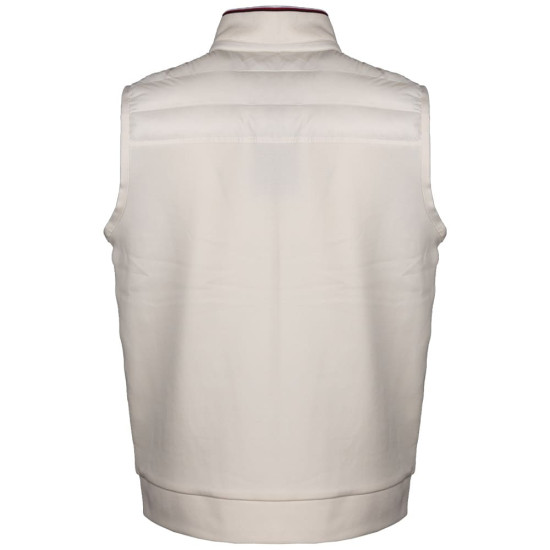 Tommy Hilfiger Εκρού Αμάνικο Μπουφάν - MW0MW41441