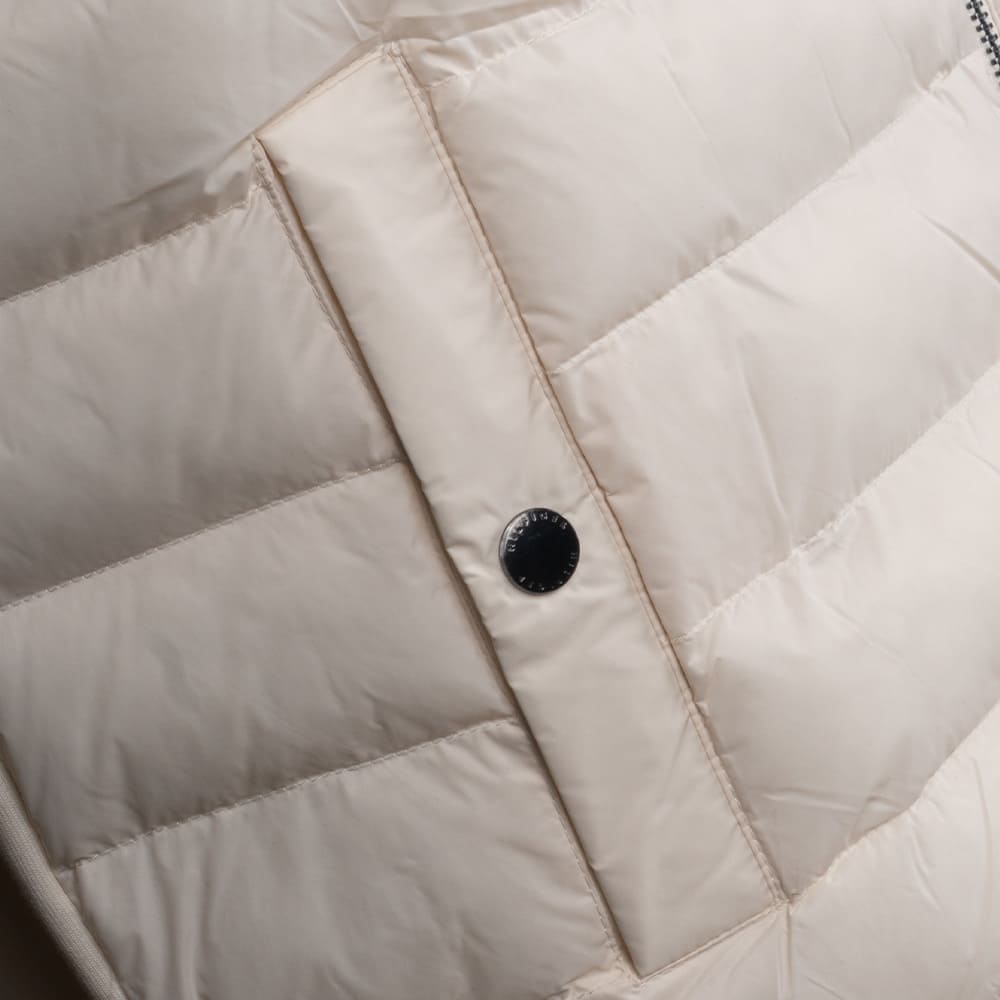 Tommy Hilfiger Εκρού Αμάνικο Μπουφάν - MW0MW41441