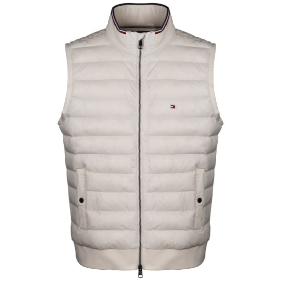 Tommy Hilfiger Εκρού Αμάνικο Μπουφάν - MW0MW41441