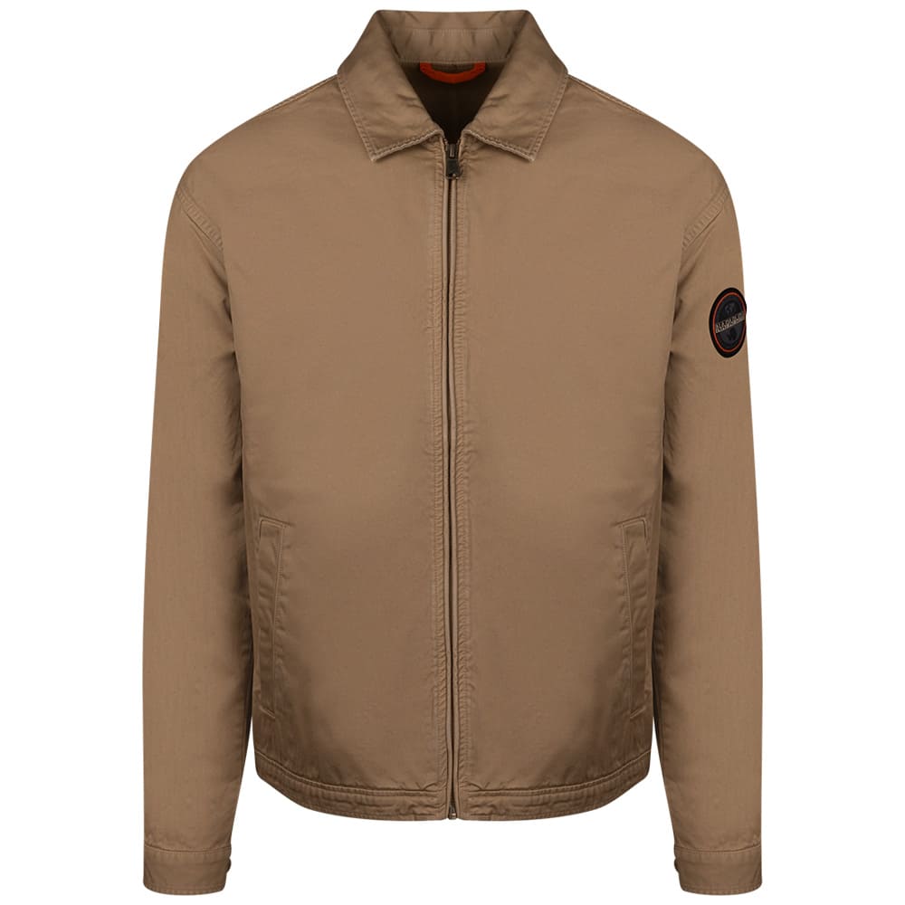 Napapijri Μπεζ Denim Jacket - NP0A4FI4N2D1