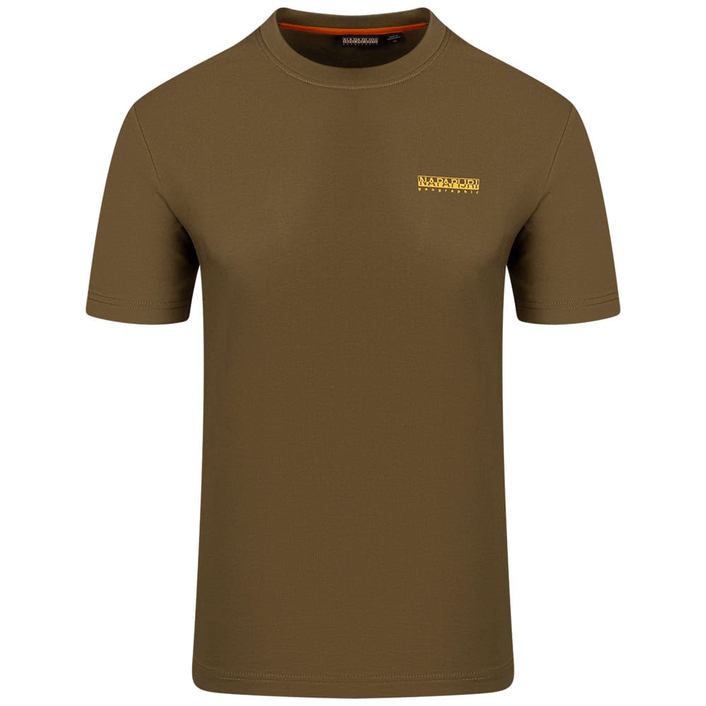 Napapijri Λαδί T-shirt C Neck - NP0A4FZZG3A1