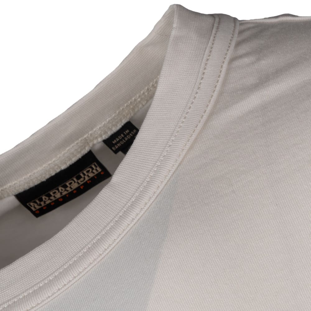 Napapijri Εκρού T-shirt C Neck - NP0A4G56N1A1