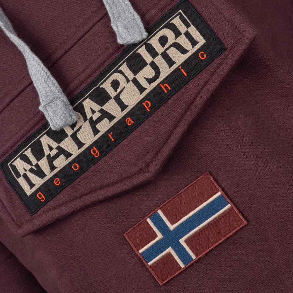 Napapijri Μπορντό Hoodie - NP0A4GJDRE71