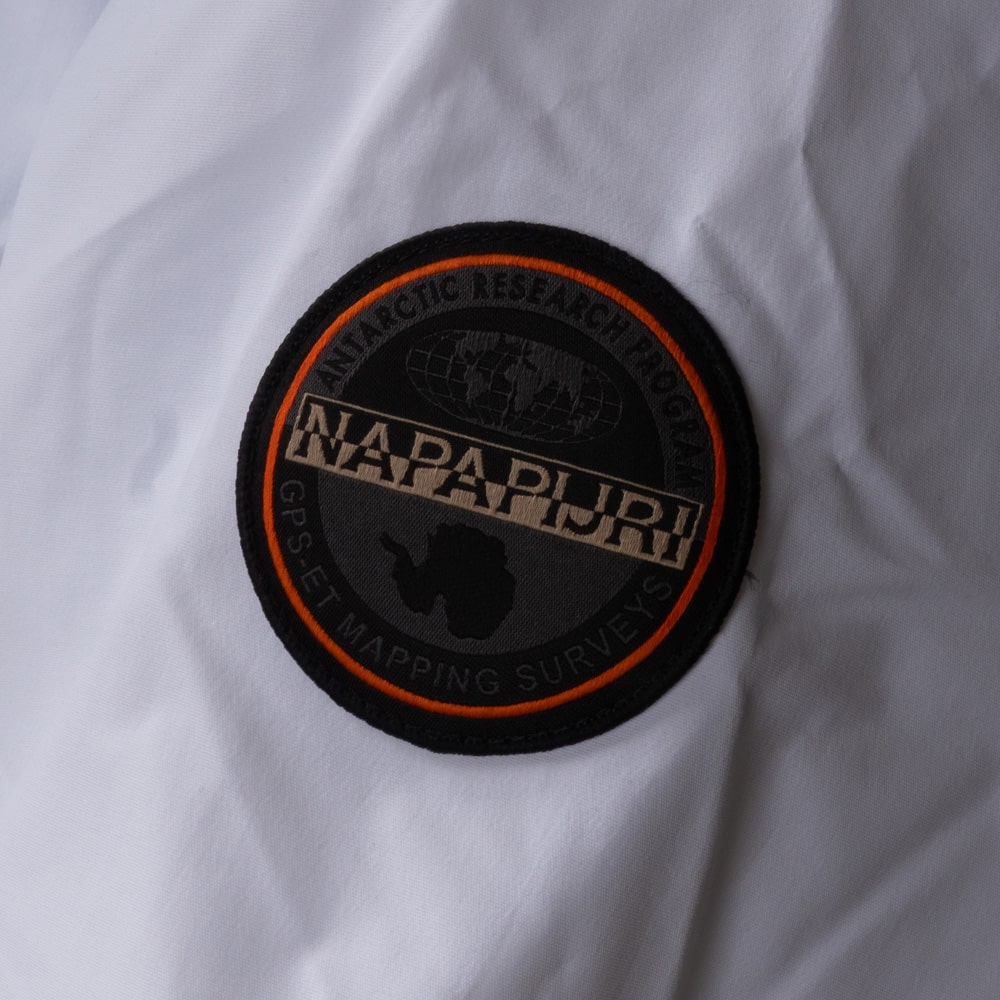 Napapijri Λευκό Μπουφάν RAINFOREST - NP0A4GMC0021