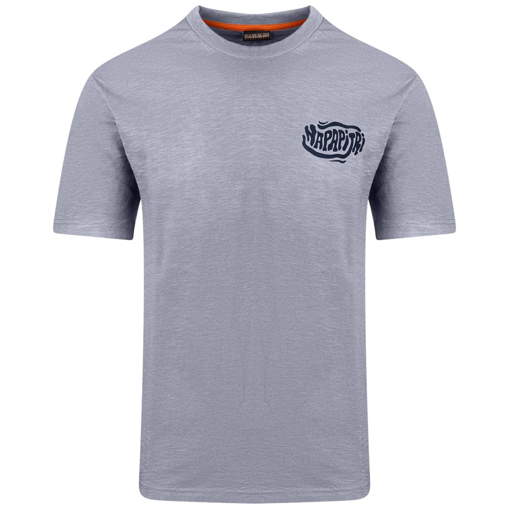Napapijri Γκρι T-shirt C Neck - NP0A4HZY7951