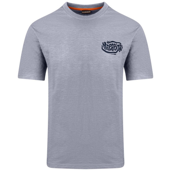 Napapijri Γκρι T-shirt C Neck - NP0A4HZY7951