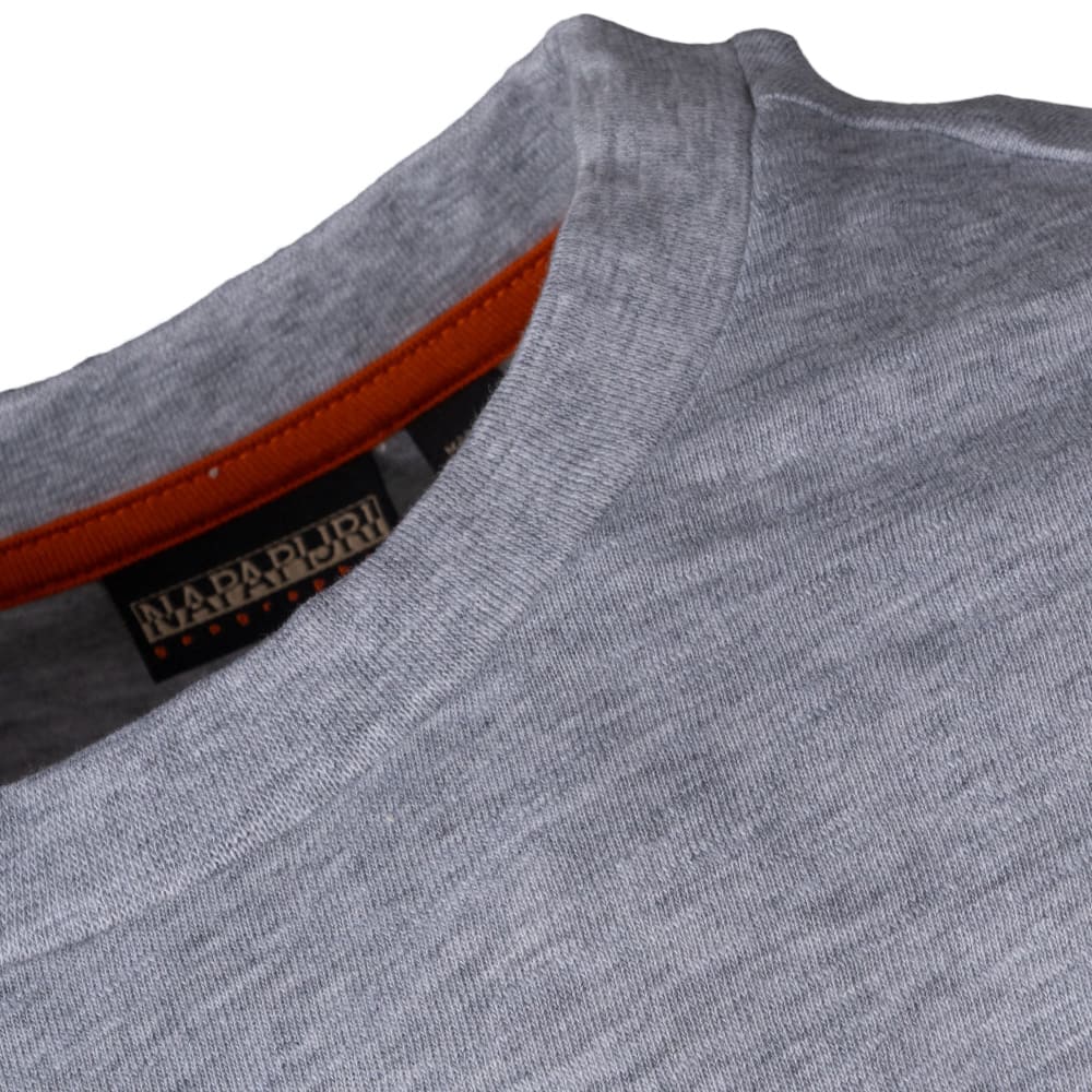 Napapijri Γκρι T-shirt C Neck - NP0A4HZY7951