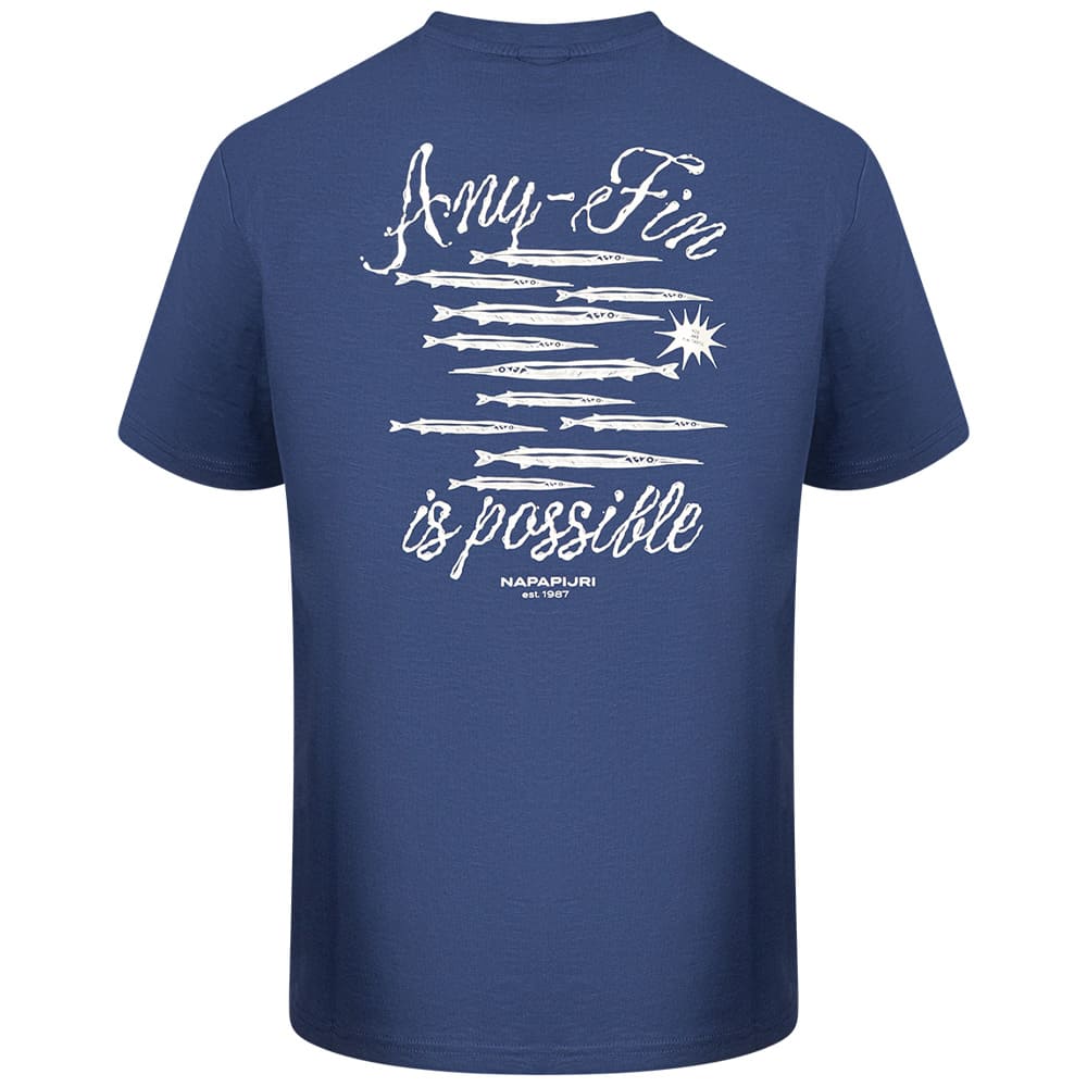 Napapijri Μπλε T-shirt C Neck - NP0A4HZYB2Q1