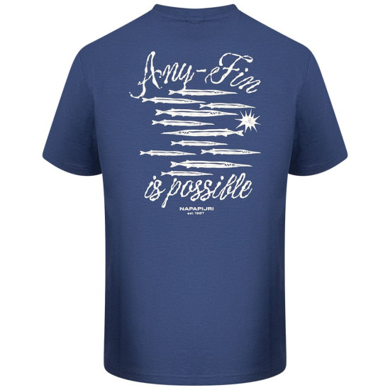 Napapijri Μπλε T-shirt C Neck - NP0A4HZYB2Q1