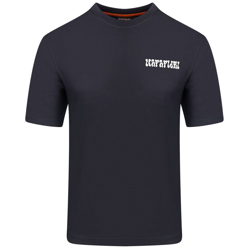Napapijri Μαύρο T-shirt C Neck - NP0A4I139411
