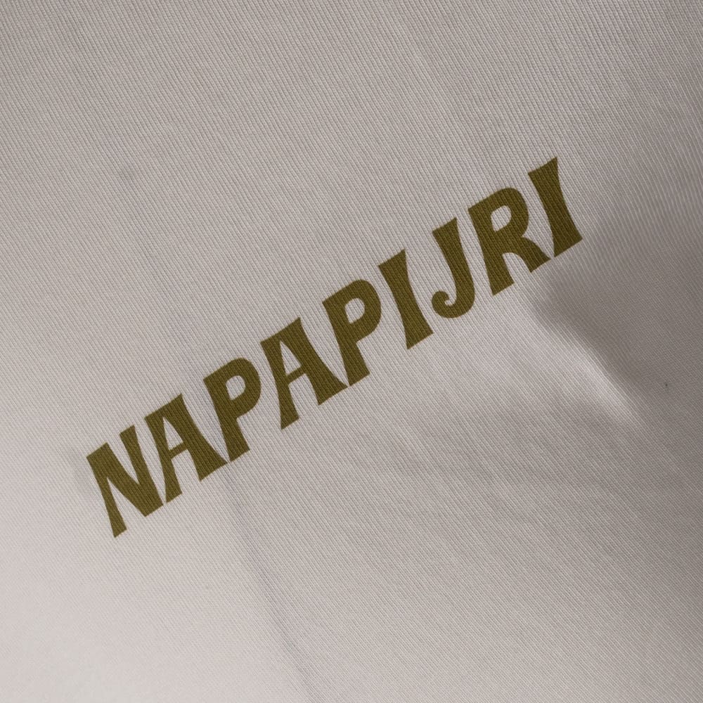 Napapijri Εκρού T-shirt C Neck - NP0A4I13FX11