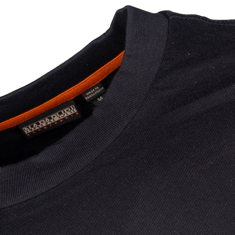 Napapijri Μαύρο T-shirt C Neck - NP0A4I13FX41