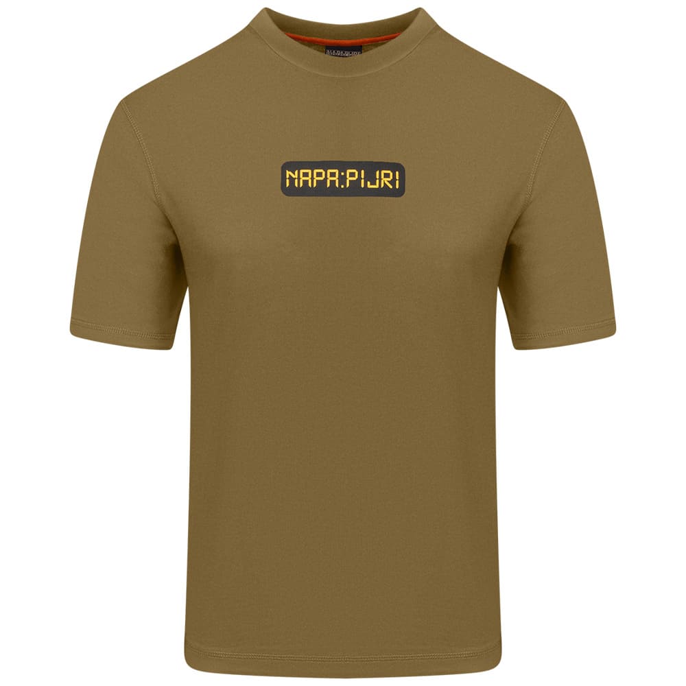 Napapijri Λαδί T-shirt C Neck - NP0A4I13G3A1