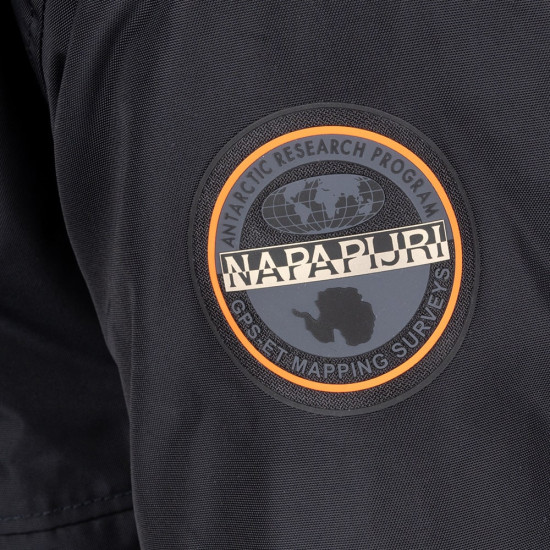 Napapijri Μαύρο Μπουφάν Rainforest - NP0A4IB99411
