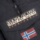 Napapijri Μαύρο Μπουφάν Rainforest - NP0A4IB99411