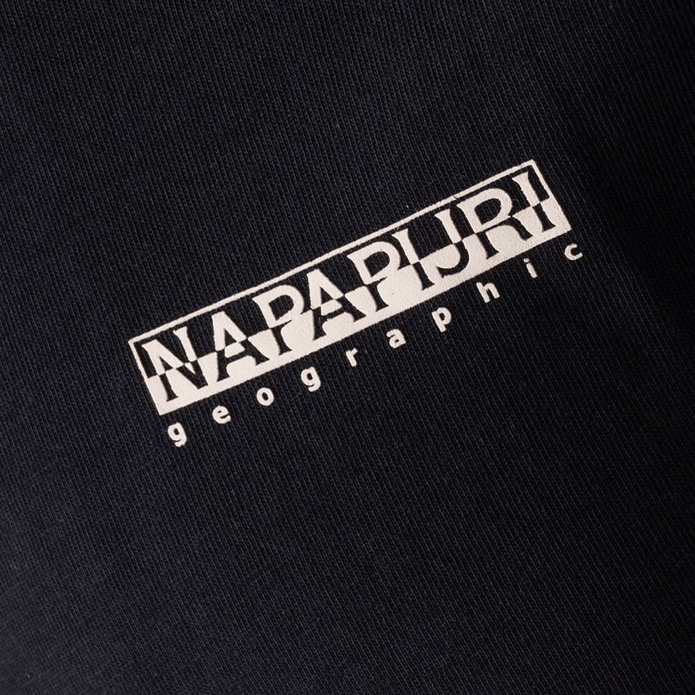 Napapijri Μαύρο T-shirt C Neck - NP0A88TR9411