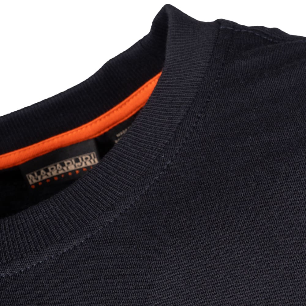 Napapijri Μαύρο T-shirt C Neck - NP0A88TR9411