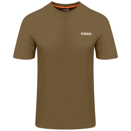 Napapijri Λαδί T-shirt C Neck - NP0A88TRG3A1
