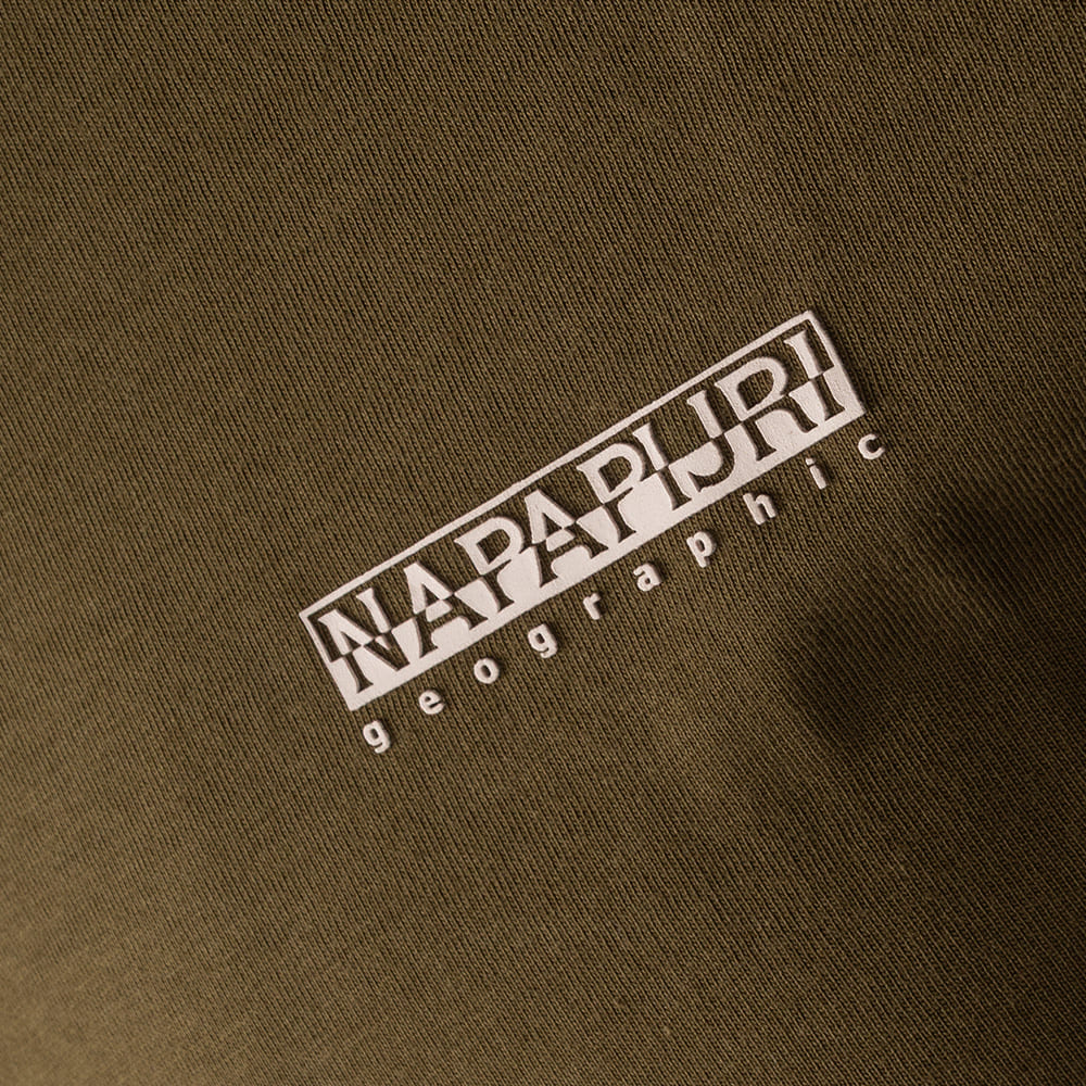 Napapijri Λαδί T-shirt C Neck - NP0A88TRG3A1