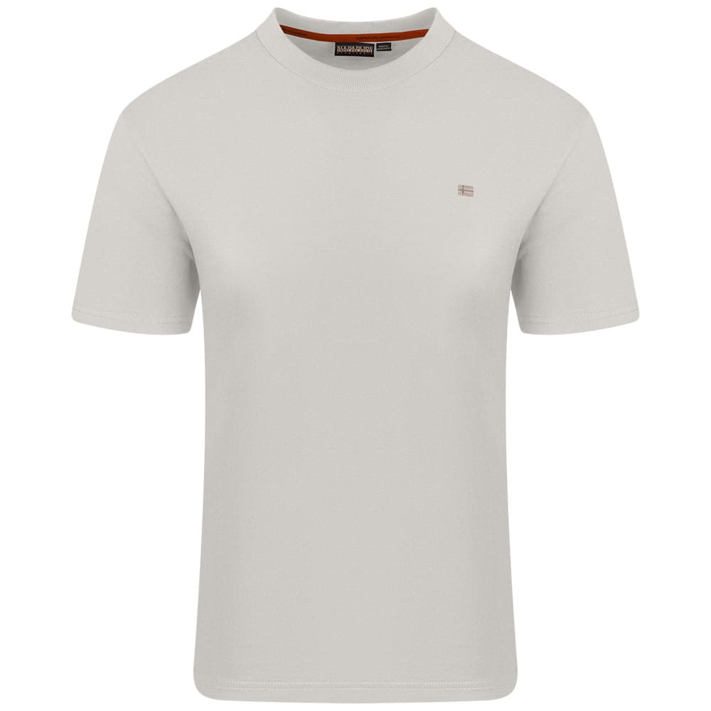 Napapijri Εκρού T-shirt C Neck - NP0A893E2061