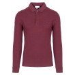 Lacoste Μπορντό Μακρυμάνικο polo - 3PH2481