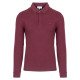 Lacoste Μπορντό Μακρυμάνικο polo - 3PH2481