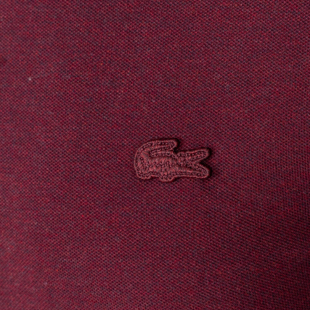 Lacoste Μπορντό Μακρυμάνικο polo - 3PH2481
