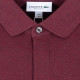 Lacoste Μπορντό Μακρυμάνικο polo - 3PH2481