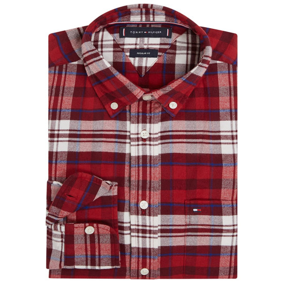 Tommy Hilfiger Κόκκινο Πουκάμισο Button Down - MW0MW41345