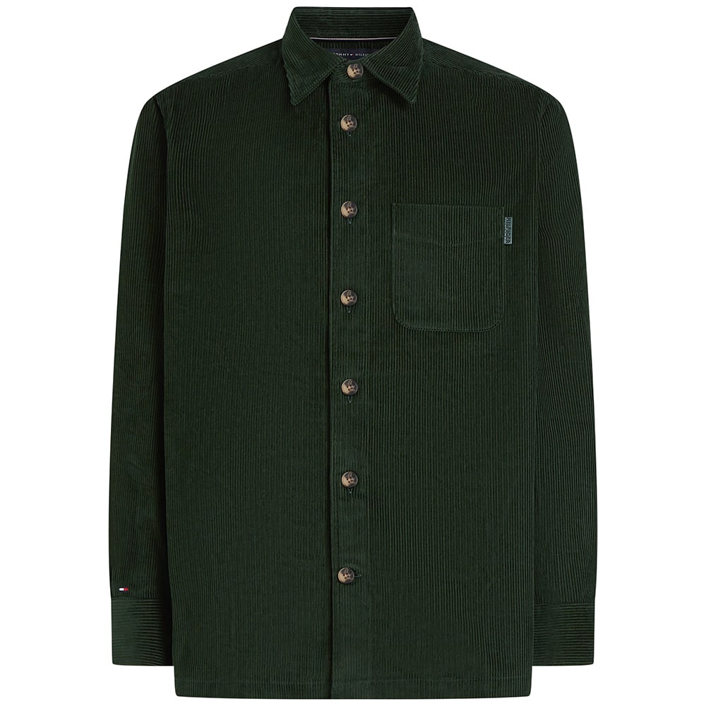 Tommy Hilfiger Πράσινο Πουκάμισο Κοτλέ - MW0MW40489