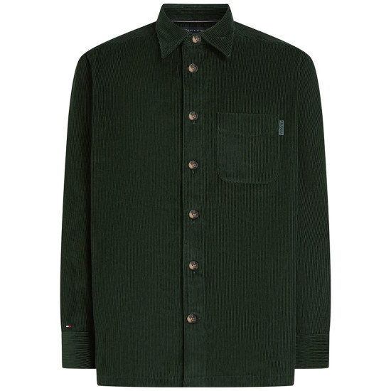 Tommy Hilfiger Πράσινο Πουκάμισο Κοτλέ - MW0MW40489