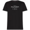 Tommy Hilfiger Μαύρο T-Shirt C Neck - MW0MW42059