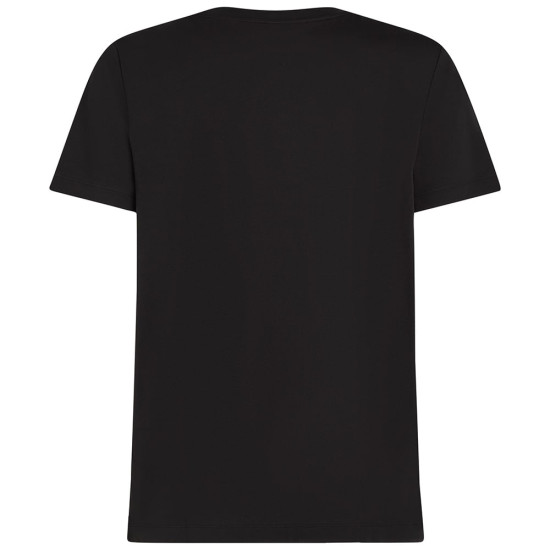 Tommy Hilfiger Μαύρο T-Shirt C Neck - MW0MW42059
