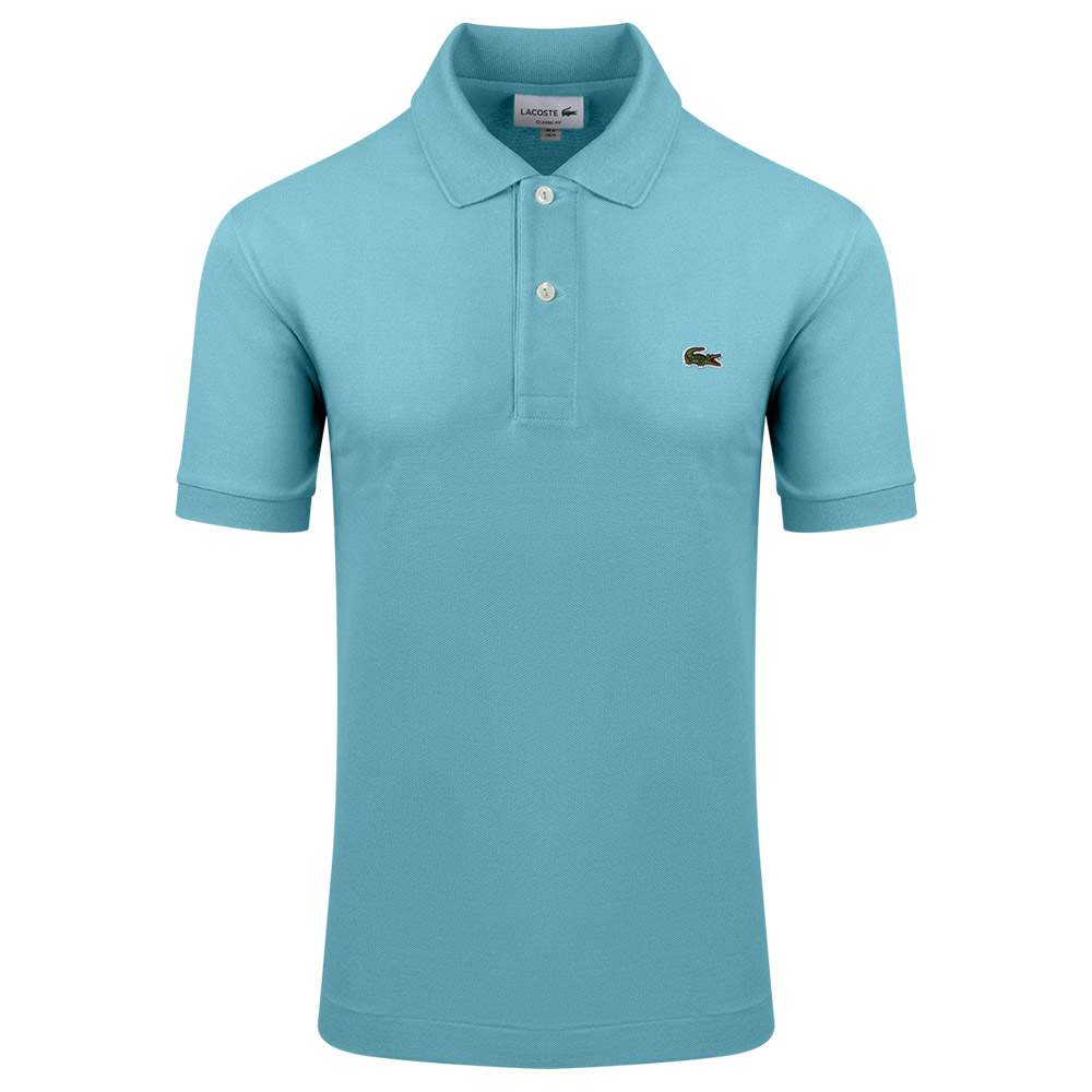LACOSTE Γαλάζιο Κοντομάνικο polo - 3L1212
