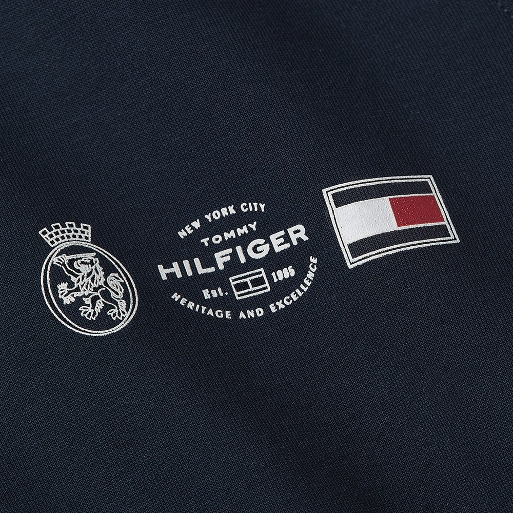 Tommy Hilfiger Μπλε Φούτερ C Neck - MW0MW40863