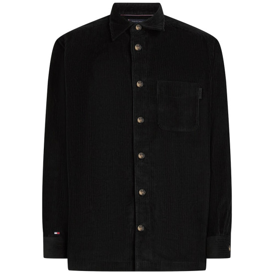Tommy Hilfiger Μαύρο Πουκάμισο Κοτλέ - MW0MW40489