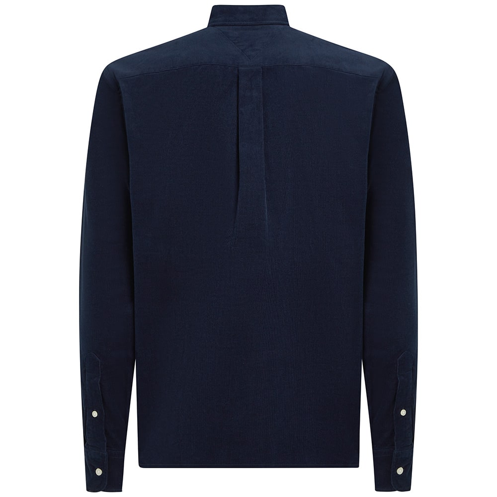 Tommy Hilfiger Μπλε Πουκάμισο Κοτλέ - MW0MW40486